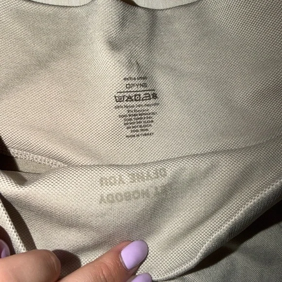 DFYNE Gray High-Waisted Leggings - Picture 3 of 3